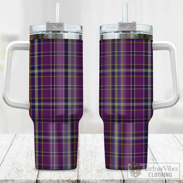 O'Riagain Tartan Tumbler with Handle One Size 40 OZ - Tartan Vibes Clothing