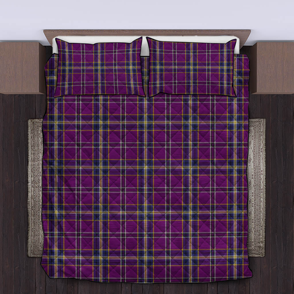 O'Riagain Tartan Quilt Bed Set King - Tartan Vibes Clothing