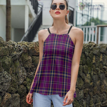 O'Riagain Tartan Loose Halter Neck Camisole Women - Tartan Vibes Clothing