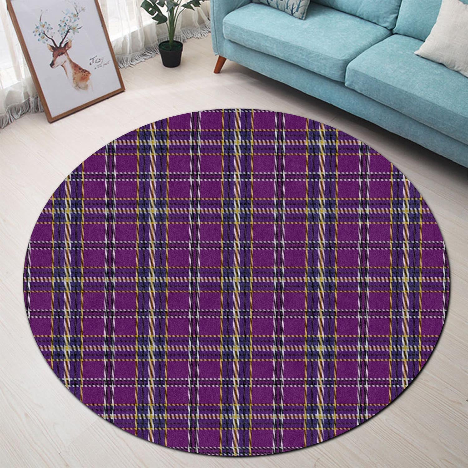 oriagain-tartan-round-rug