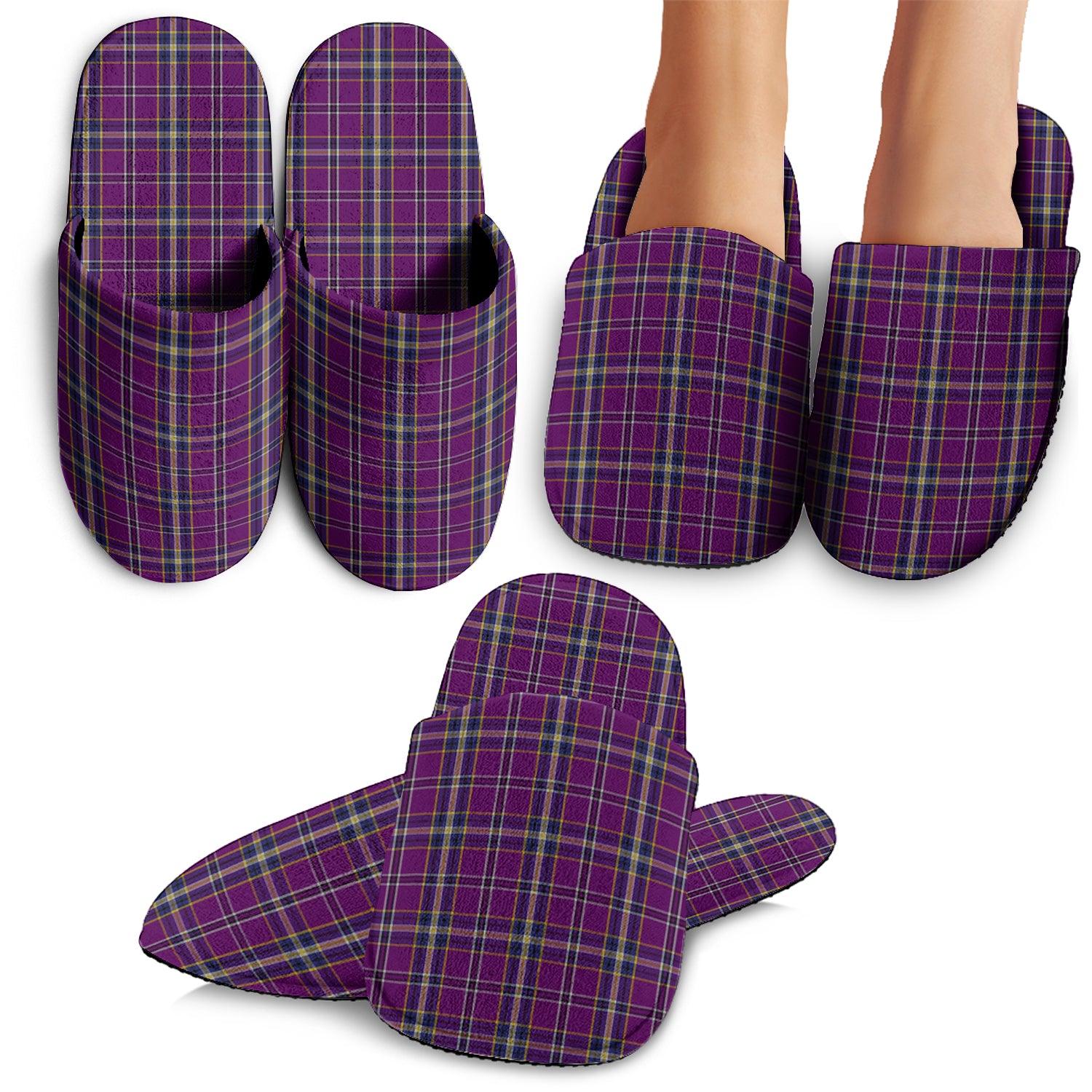 O'Riagain Tartan Home Slippers - Tartanvibesclothing Shop