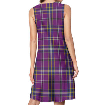O'Riagain Tartan Womens Casual Dresses - Tartanvibesclothing