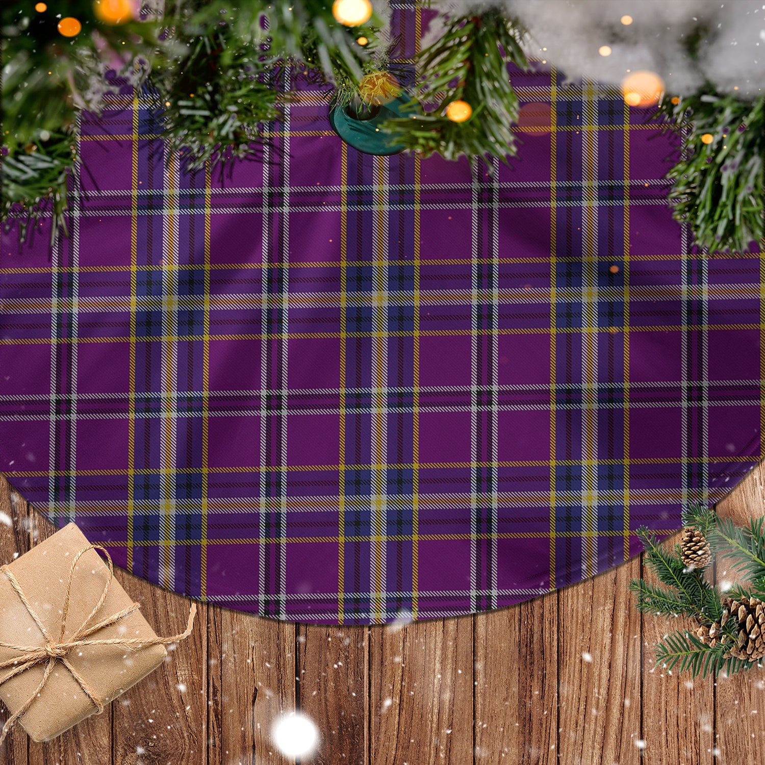 O'Riagain Tartan Christmas Tree Skirt - Tartanvibesclothing
