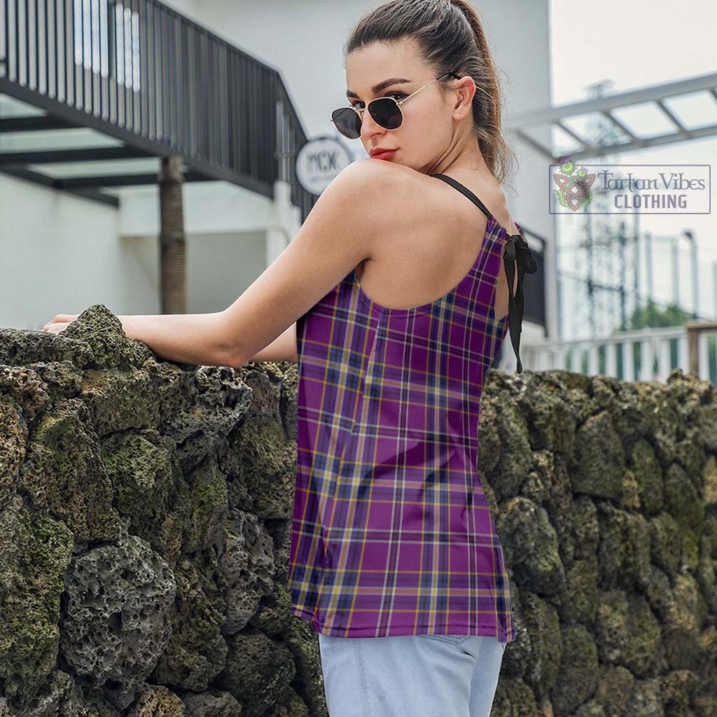 O'Riagain Tartan Loose Halter Neck Camisole - Tartan Vibes Clothing