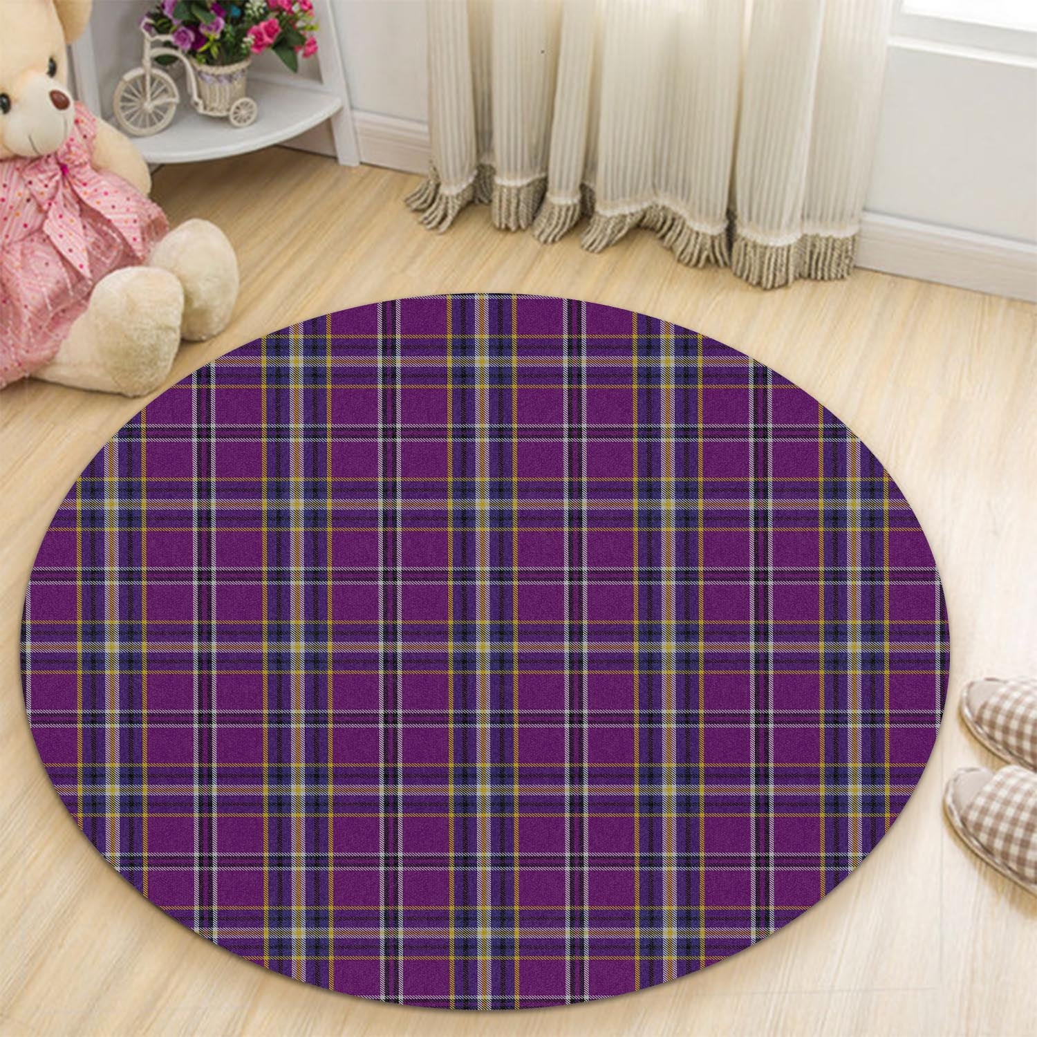 oriagain-tartan-round-rug
