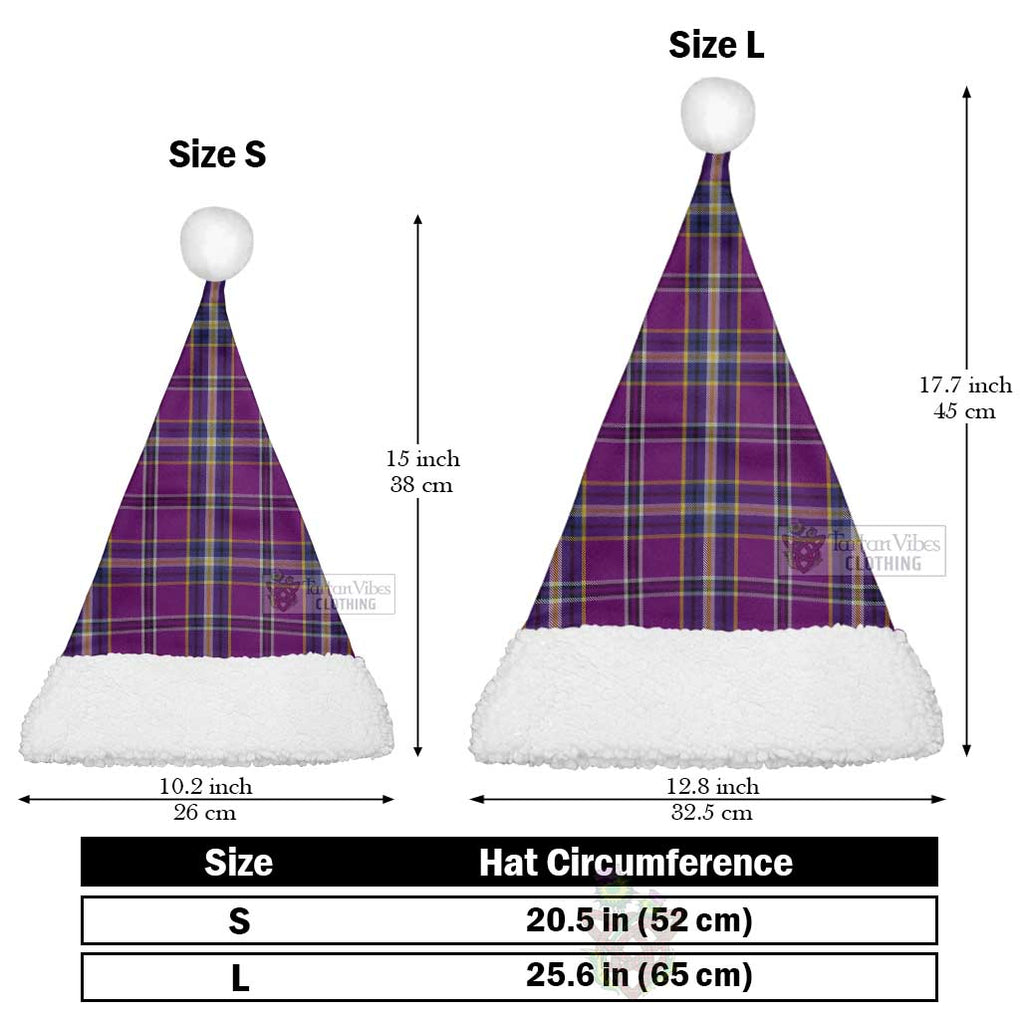 O'Riagain Tartan Christmas Santa Hats Christmas Hat L 25.6in (65cm) - Tartan Vibes Clothing