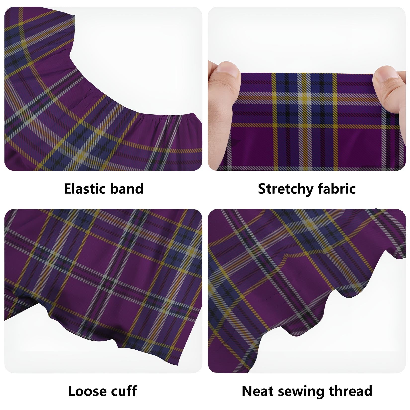 O'Riagain Tartan Off Shoulder Long Dress - Tartan Vibes Clothing