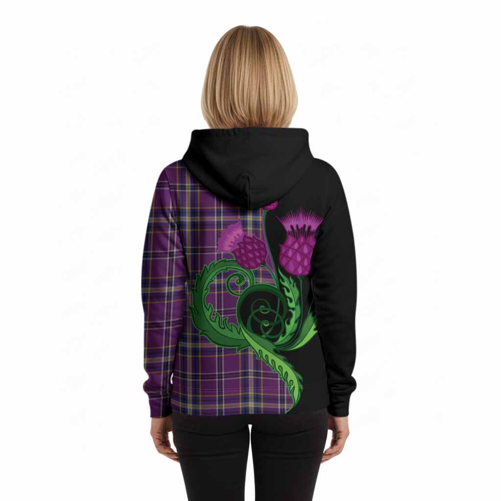O'Riagain Tartan Hoodie Traditional Scottish Thistle