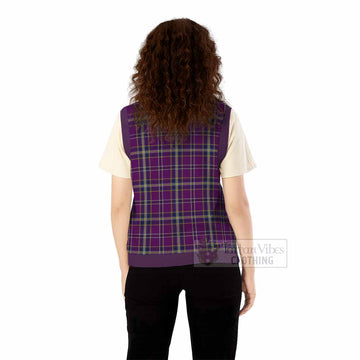 O'Riagain Tartan Knitted V-Neck Vest - Tartan Vibes Clothing