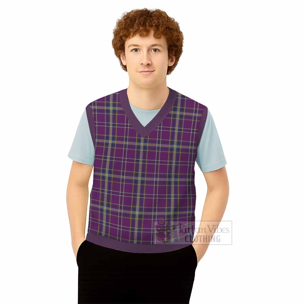 O'Riagain Tartan Knitted V-Neck Vest - Tartan Vibes Clothing