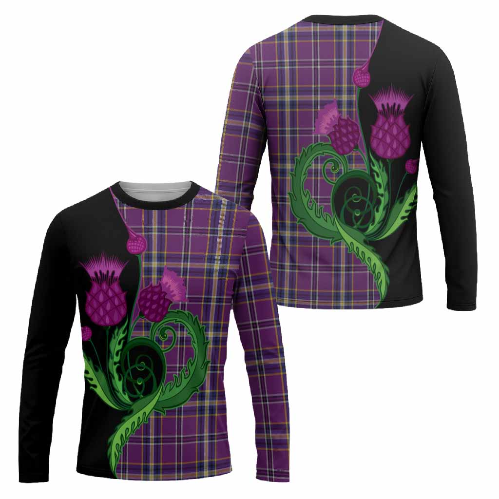 O'Riagain Tartan Long Sleeve T-Shirt Traditional Scottish Thistle