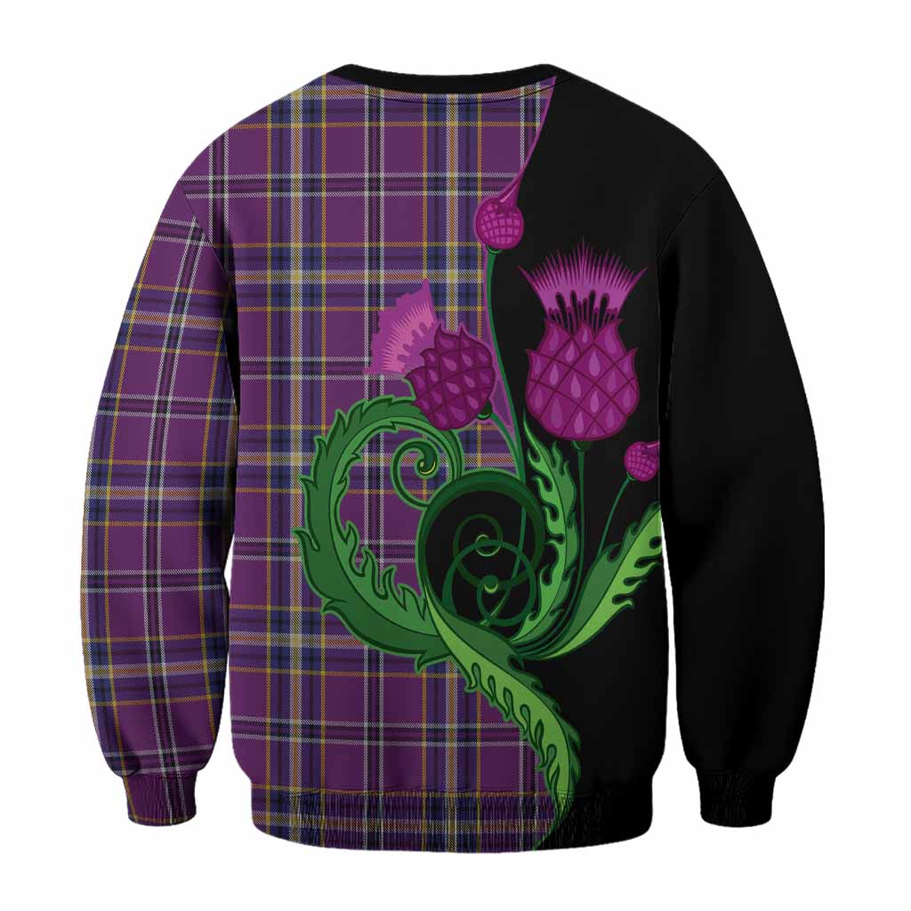 O'Riagain Tartan Sweatshirt Traditional Scottish Thistle