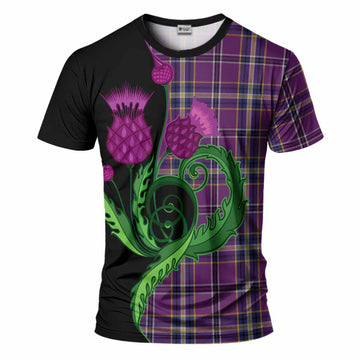 O'Riagain Tartan T-Shirt Traditional Scottish Thistle