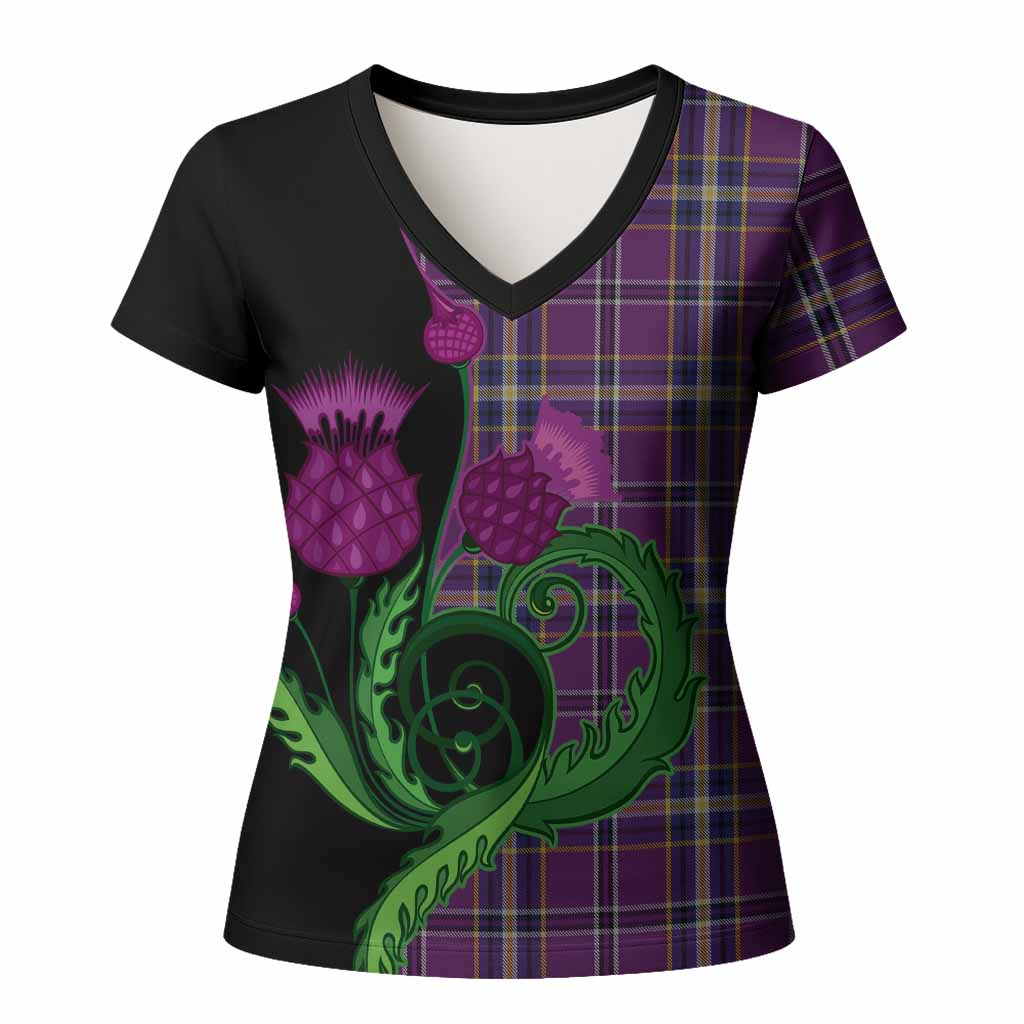 O'Riagain Tartan Women T shirt Traditional Scottish Thistle