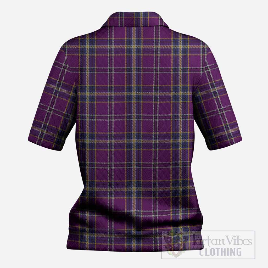 O'Riagain Tartan Women’s Polo Sweater Top