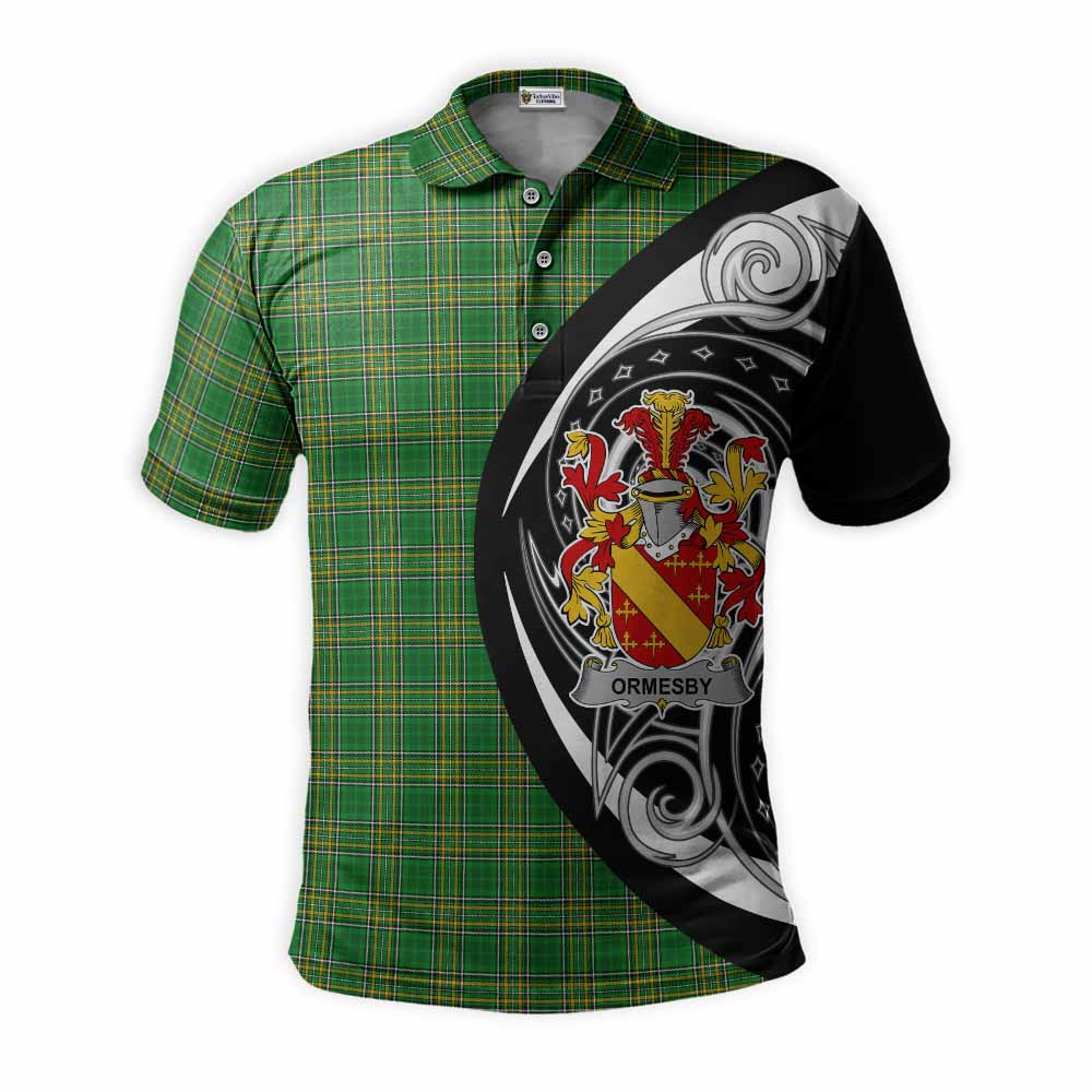 Ormesby Irish Clan Polo Shirt Celtic Circle Style Kid - Tartan Vibes Clothing