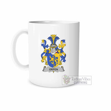 Orpen Irish Clan Coat of Arms Ceramic Mug