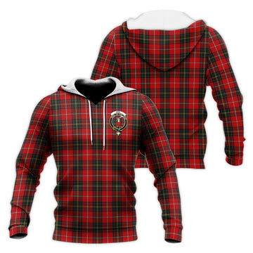 Orr Tartan Knitted Hoodie with Family Crest Unisex Knitted Pullover Hoodie - Tartan Vibes Clothing