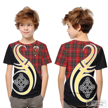 Orr Tartan Kid T-Shirt with Family Crest and Celtic Symbol Style Youth XL Size14 - Tartan Vibes Clothing