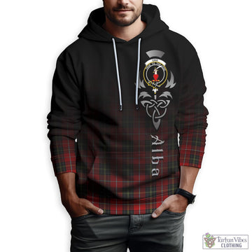 Orr Tartan Hoodie Featuring Alba Gu Brath Family Crest Celtic Inspired Zip Hoodie - Tartan Vibes Clothing
