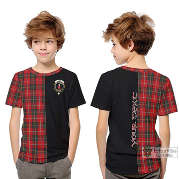 Orr Tartan Kid T-Shirt with Family Crest and Half Of Me Style Youth XL Size14 - Tartan Vibes Clothing