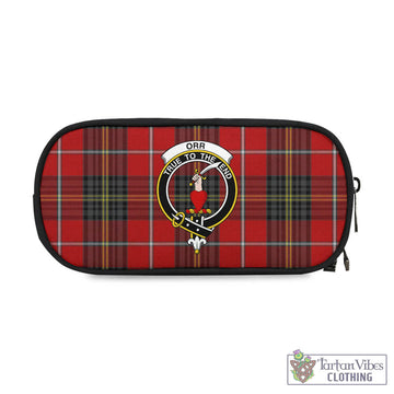 Orr Tartan Pen and Pencil Case with Family Crest One Size 4.13*8.74 inch - Tartan Vibes Clothing