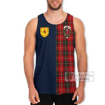 Orr Tartan Men's Tank Top Alba with Scottish Lion Royal Arm Half Style Men - Tartan Vibes Clothing