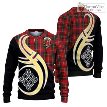 Orr Tartan Ugly Sweater with Family Crest and Celtic Symbol Style Unisex - Tartan Vibes Clothing
