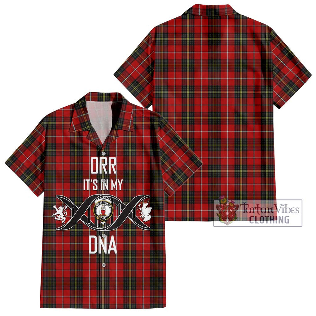 Orr Tartan Hawaiian Shirt with Family Crest DNA In Me Style Kid - Tartan Vibes Clothing