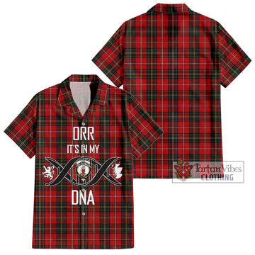 Orr Tartan Hawaiian Shirt with Family Crest DNA In Me Style Kid - Tartan Vibes Clothing