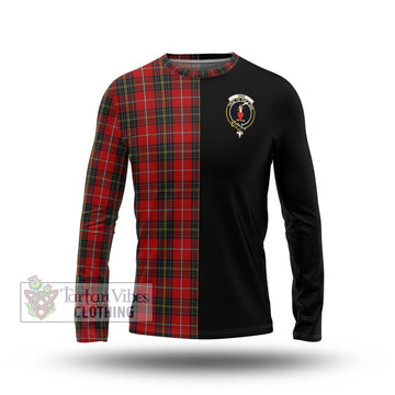 Orr Tartan Long Sleeve T-Shirt with Family Crest and Half Of Me Style Unisex - Tartan Vibes Clothing