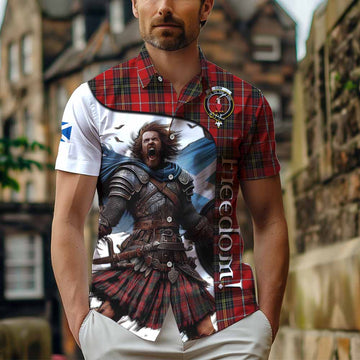 Orr Crest Tartan Hawaiian Shirt Inspired by the Freedom of Scottish Warrior Kid - Tartan Vibes Clothing