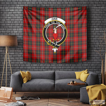 Orr Tartan Tapestry Wall Hanging and Home Decor for Room with Family Crest Tapestry - Tartan Vibes Clothing