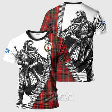 Orr Tartan Clan Crest T-Shirt with Highlander Warrior Celtic Style Kid's Shirt - Tartan Vibes Clothing