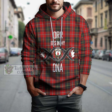 Orr Tartan Hoodie with Family Crest DNA In Me Style Pullover Hoodie - Tartan Vibes Clothing