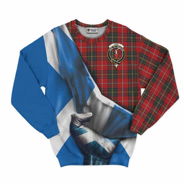 Orr Tartan Sweatshirt with Family Crest Scotland Patriotic Style Unisex - Tartan Vibes Clothing