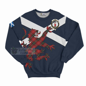Orr Tartan Lion Rampant Sweatshirt Proudly Display Your Heritage with Alba Gu Brath and Clan Name Unisex - Tartan Vibes Clothing