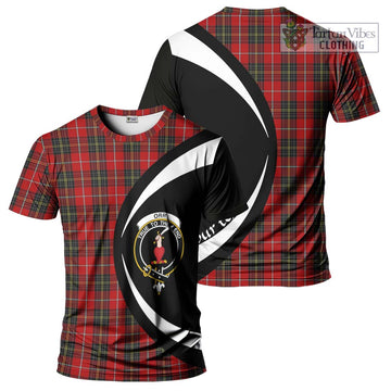 Orr Tartan T-Shirt with Family Crest Circle Style Kid's Shirt - Tartan Vibes Clothing