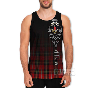 Orr Tartan Men's Tank Top Featuring Alba Gu Brath Family Crest Celtic Inspired Men - Tartan Vibes Clothing