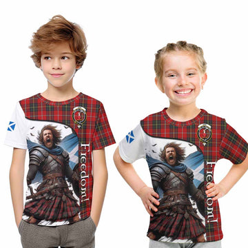 Orr Crest Tartan Kid T-Shirt Inspired by the Freedom of Scottish Warrior Youth XL Size14 - Tartan Vibes Clothing