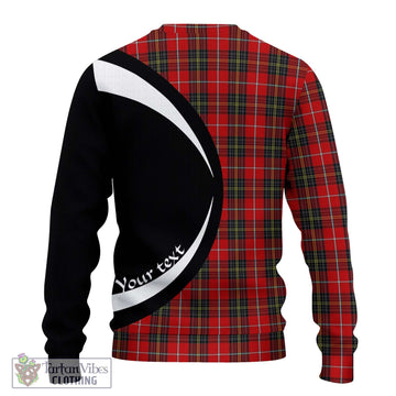 Orr Tartan Ugly Sweater with Family Crest Circle Style - Tartan Vibes Clothing