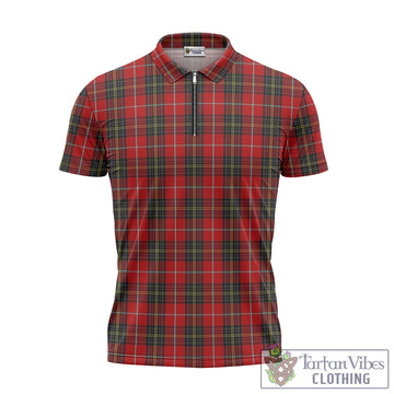 Orr Tartan Zipper Polo Shirt - Tartan Vibes Clothing