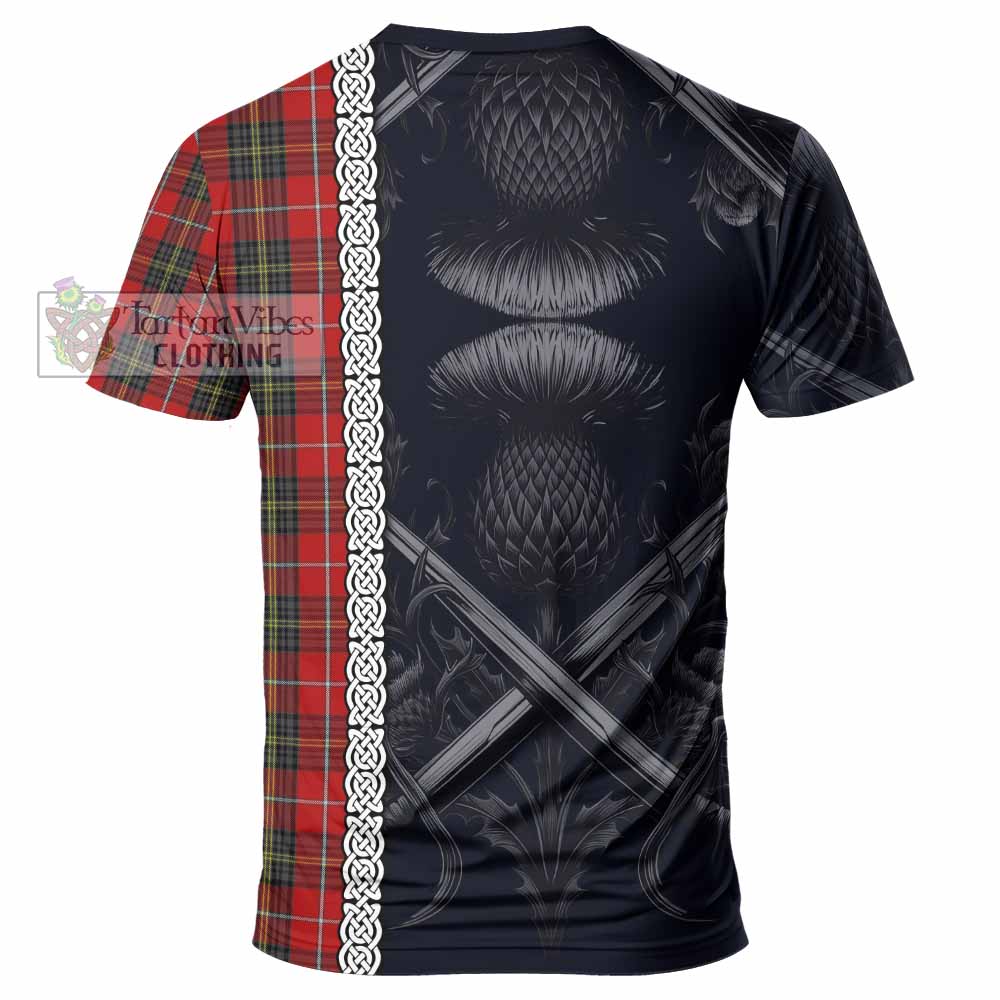 Orr Tartan T-Shirt with Family Crest Cross Sword Thistle Celtic Vibes - Tartan Vibes Clothing