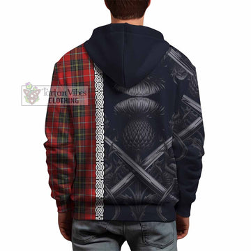 Orr Tartan Hoodie with Family Crest Cross Sword Thistle Celtic Vibes - Tartan Vibes Clothing
