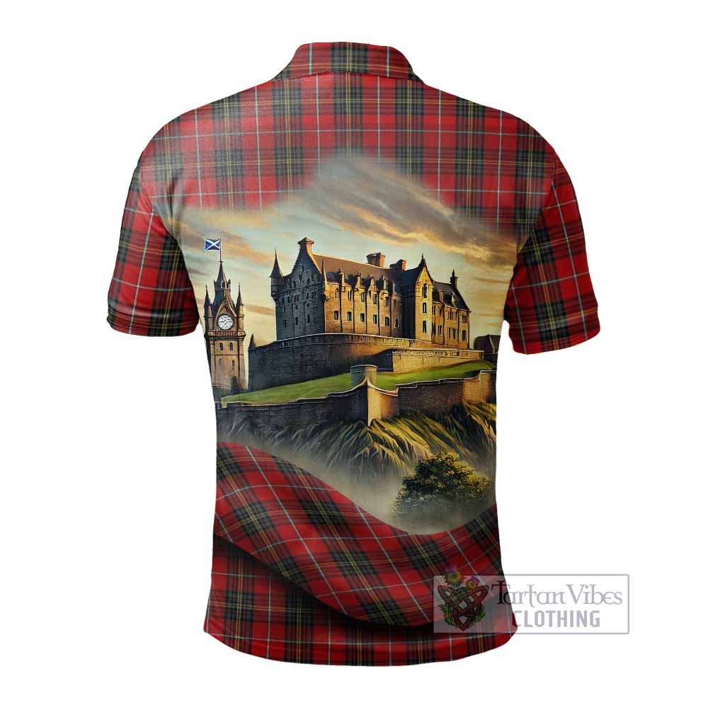 Tartan Vibes Clothing Orr Tartan Family Crest Polo Shirt with Scottish Ancient Castle Stype