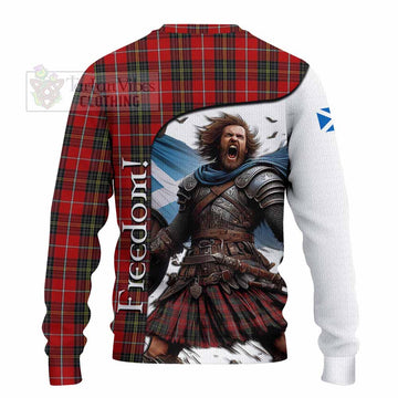 Orr Crest Tartan Knitted Sweater Inspired by the Freedom of Scottish Warrior - Tartan Vibes Clothing