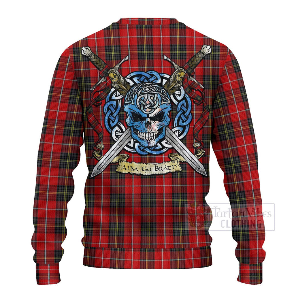Orr Tartan Ugly Sweater with Family Crest Celtic Skull Style - Tartan Vibes Clothing