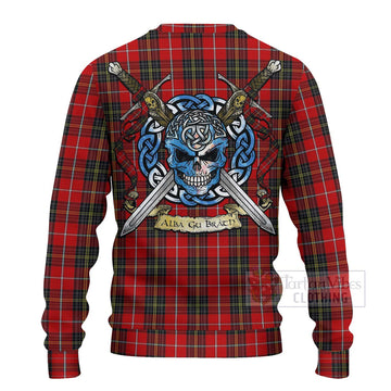 Orr Tartan Ugly Sweater with Family Crest Celtic Skull Style - Tartan Vibes Clothing