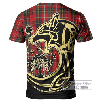 Orr Tartan T-Shirt with Family Crest Celtic Wolf Style - Tartan Vibes Clothing