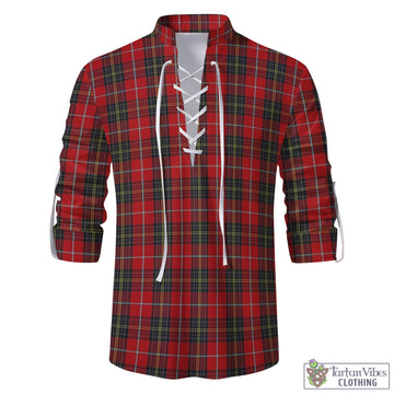 Orr Tartan Men's Scottish Traditional Jacobite Ghillie Kilt Shirt - Tartan Vibes Clothing